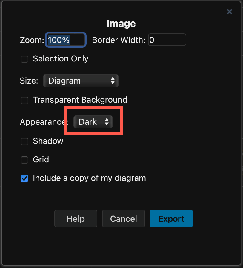 Blog Updates to draw.io dark mode diagrams improve readability