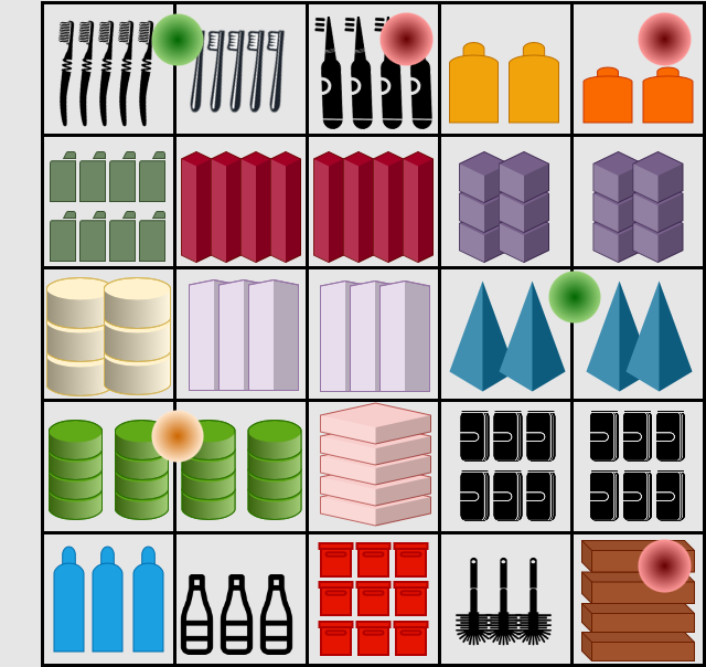 Draw hotspots on shelf planograms to indicate products selling well or poorly